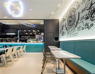 休閑餐廳——好色派深圳海岸城店主題餐飲空間設(shè)計(jì)