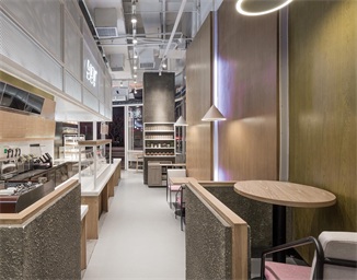 休閑餐廳——有茶深圳海上世界店茶飲店裝飾設(shè)計(jì)